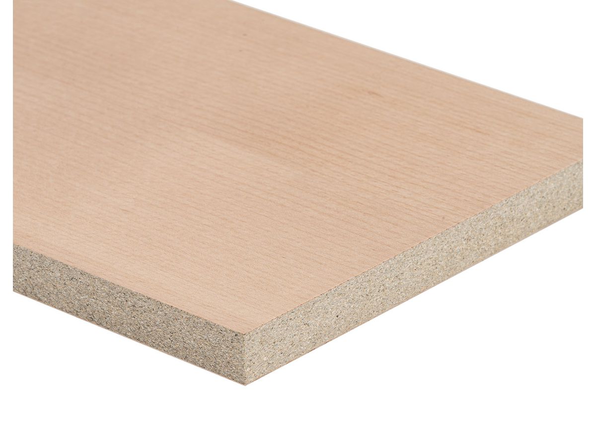 Brandschutzplatte edelfurniert Vermiplac Buche gedämpft A/B Standard RF1 (6q.3) VKF 31355
