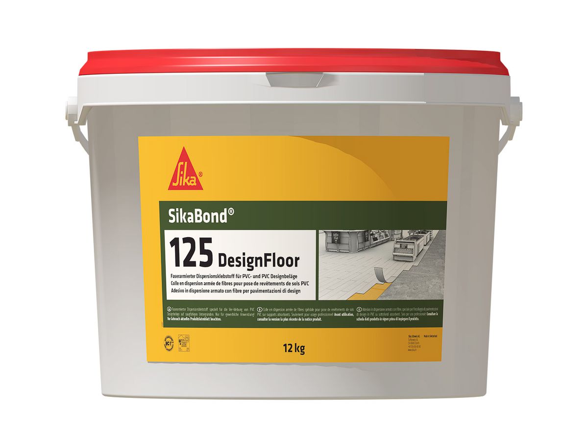 Klebstoff für Bodenbeläge SikaBond-125 DesignFloor Gebinde à 12kg