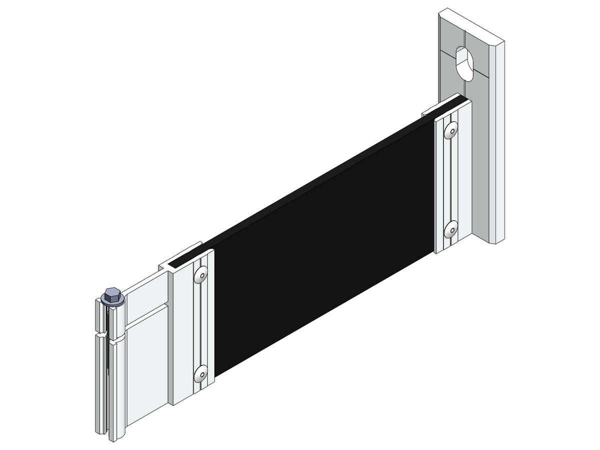 Fassaden Montagezubehör Ecolite® Thermo H-Konsole k-80-1LL-o