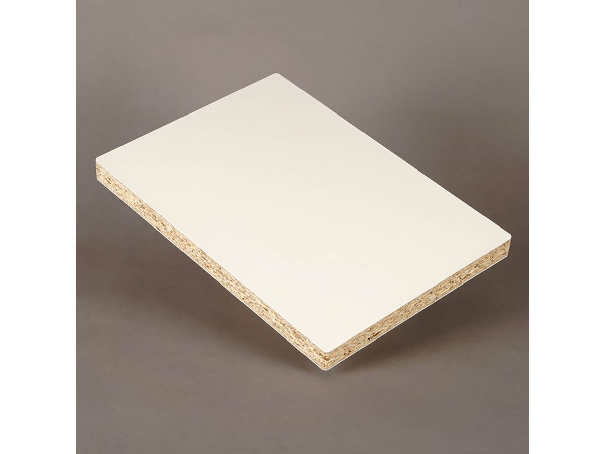 Spanplatte beschichtet Eurodekor Plus W1001 Solid Premiumweiss ST9 Smoothtouch Matt Egger P2 E105 Aufbau Mehrblatt