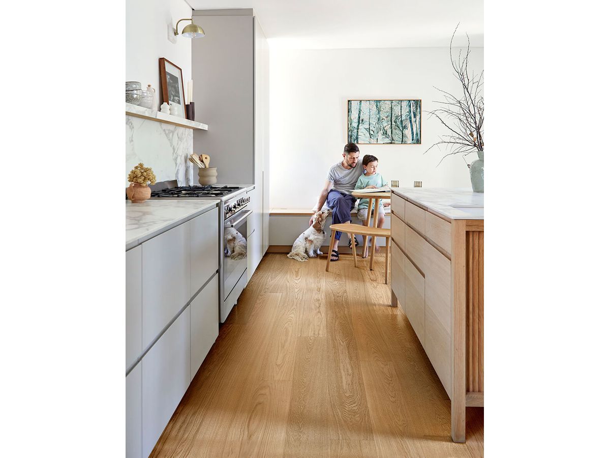 Kährs Alina Eiche natur astrein ruhig gebürstet Microfase Ultra-Mattlack