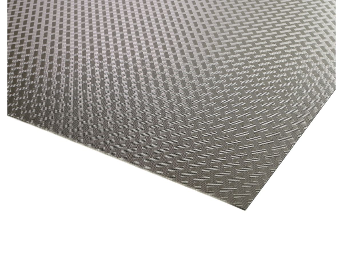 Verbundplatte Agoform AgoTex 870 grau Rutschhemmend Träger Dekorsspan RS=Dekorspan weiss Kanten unbearbeitet