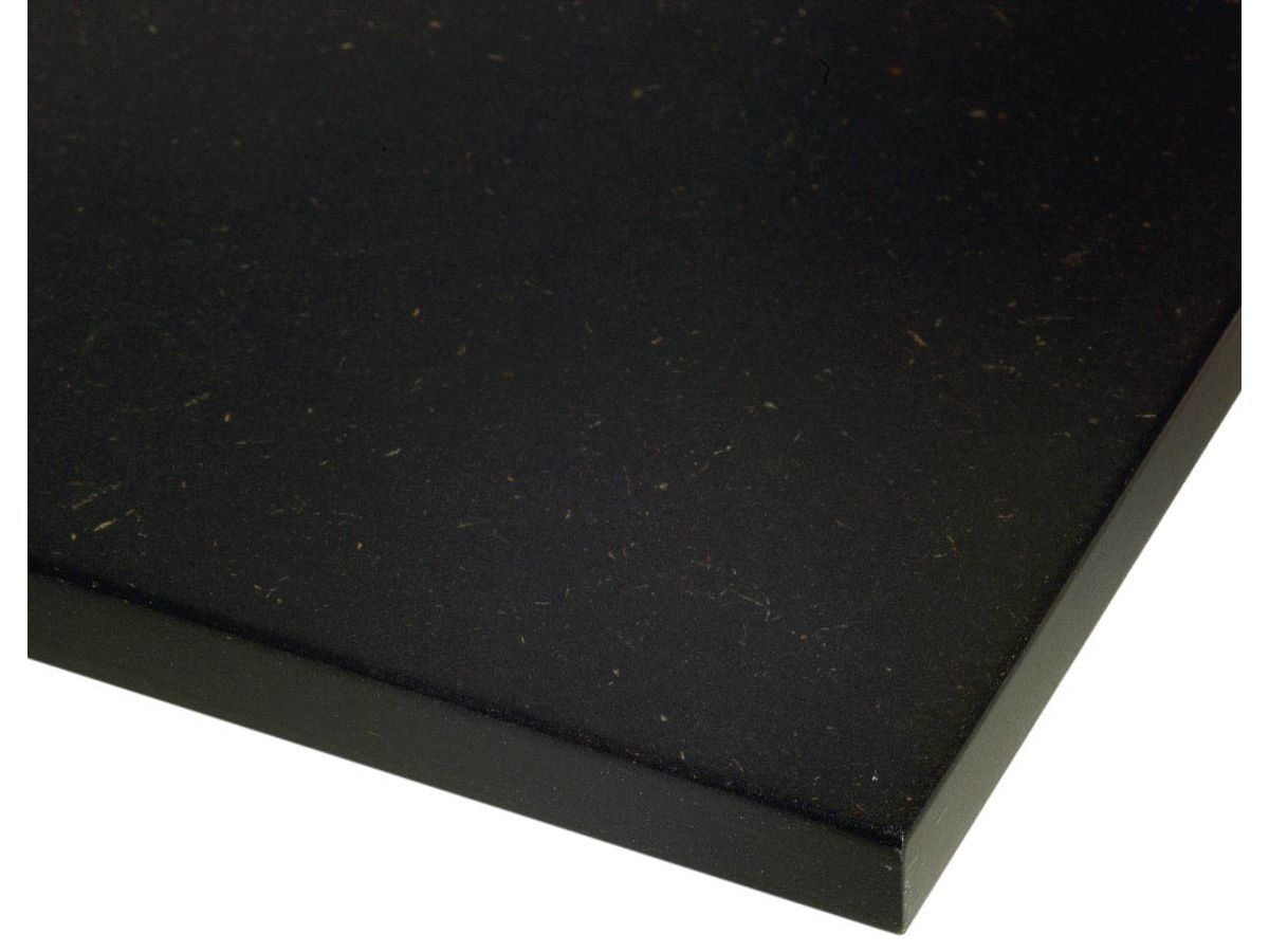 Magnetische Platte Black TopMatt Antifingerprint 18,4 mm
