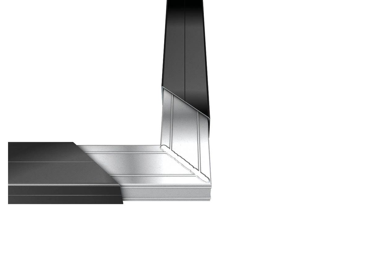 Terrassen Eckverbinder für BASE-Isostep inkl. Schrauben Pk.à2Stk.