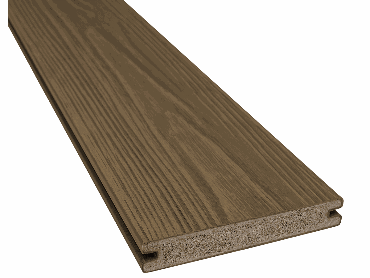 Terrassendiele QUALIWOOD RIVIERA BPC Monaco genutet