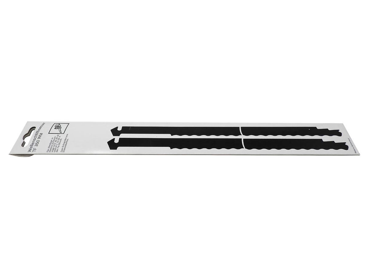 Wellenschliffmesser für elektr. Schwertsäge Bosch GFZ 16-35A im Karton-Etui