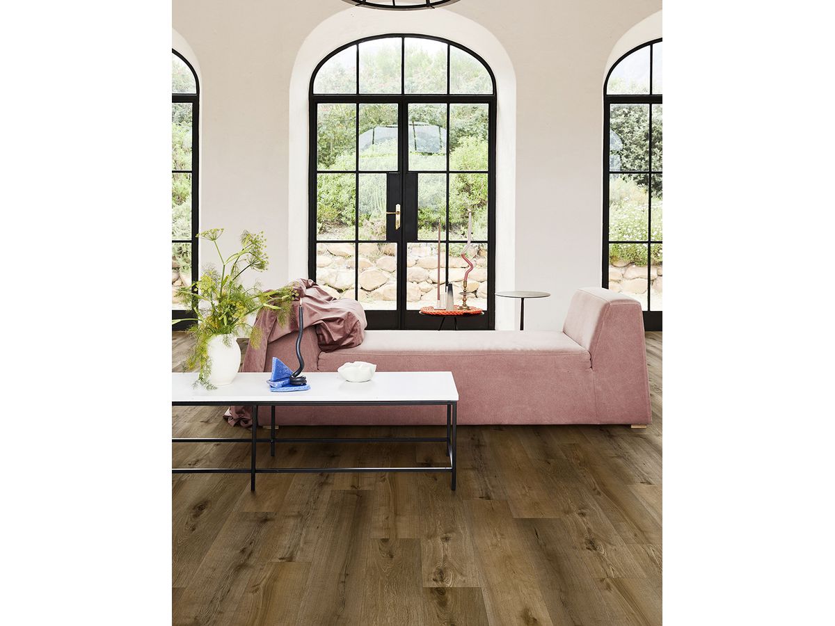 Kährs Luxury Tiles Rigid Click Wood Ranch Marrone C52G