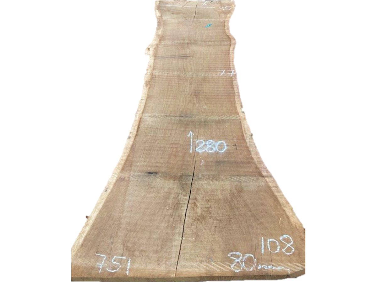 Tischplatte Klotz Eiche ofentrocken WP02777