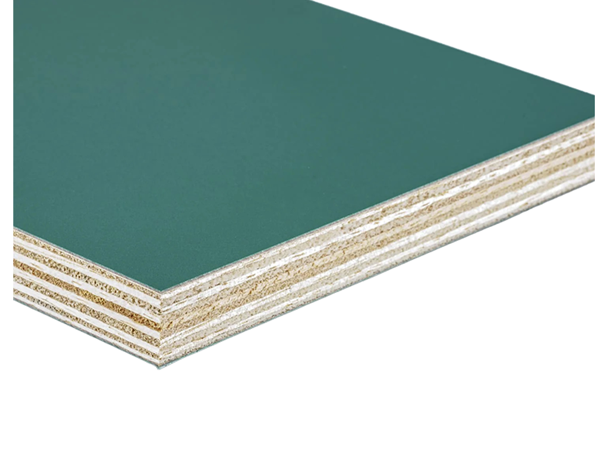 Leichtbauplatte epicPLY belegt 2-seitig HPL 3140 waldgrün extrem matt