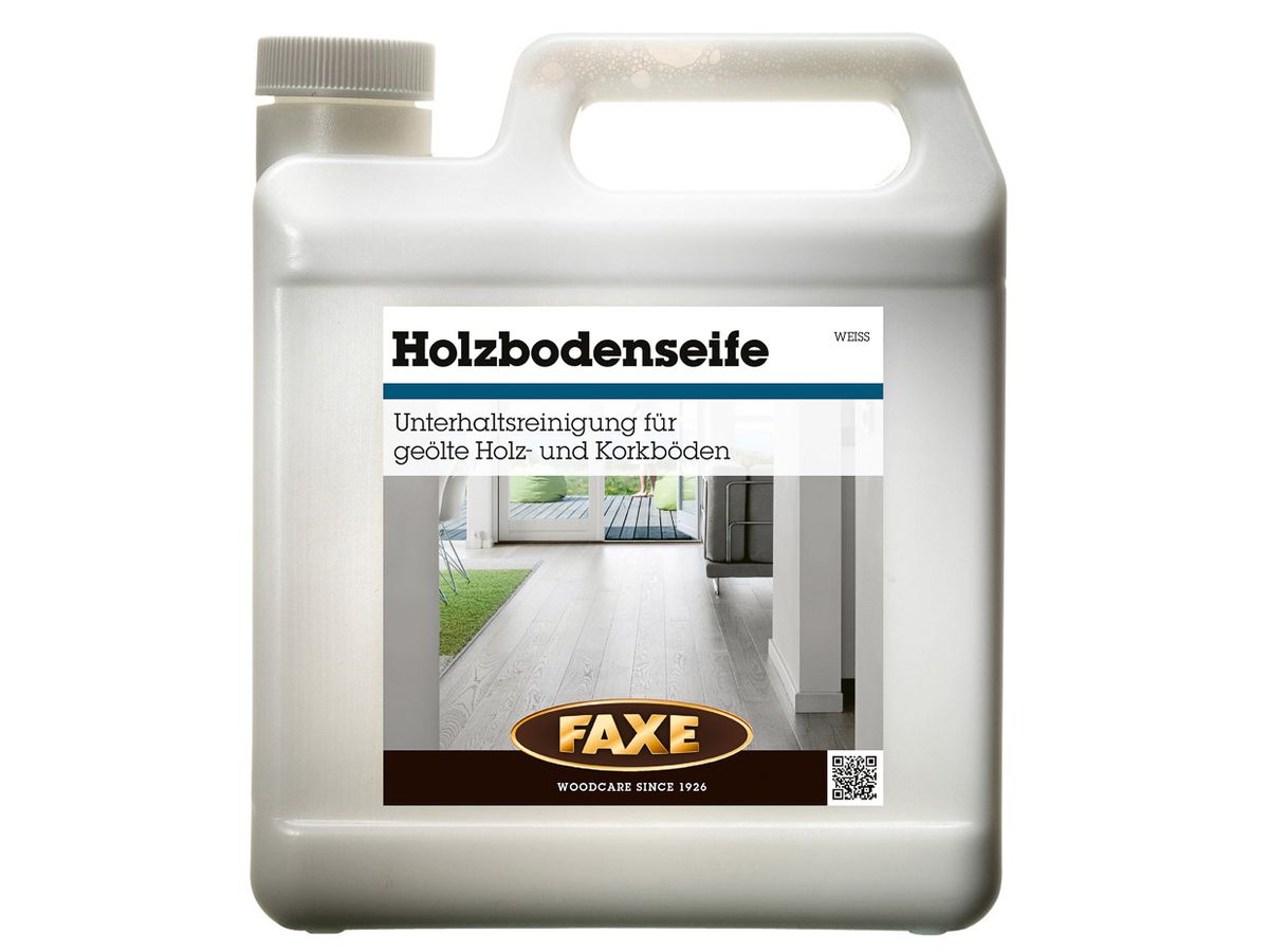 Holzbodenseife weiss Gebinde à 1l