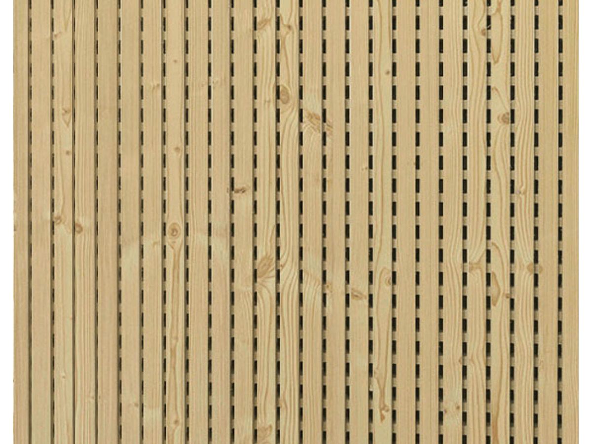 Abschlussleiste Admonter Akustikplatte Acoustics Linear Fichte Basic gebürstet roh