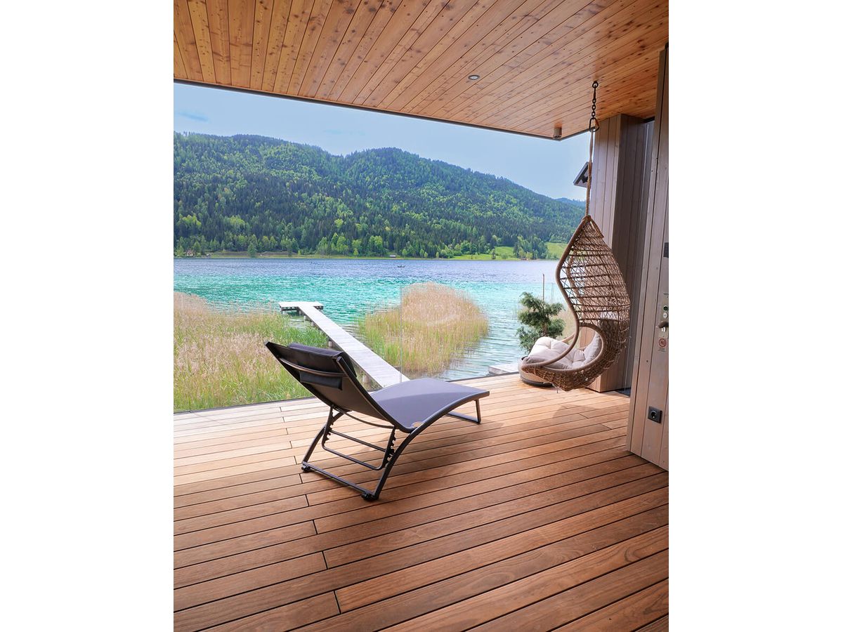 Terrassendiele Kebony® Clear genutet glatt