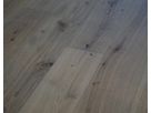 Parkett QUALIWOOD CABANE XL Planura Eiche rustikal tief gebürstet schwarz gekittet cremeweiss geölt gefast