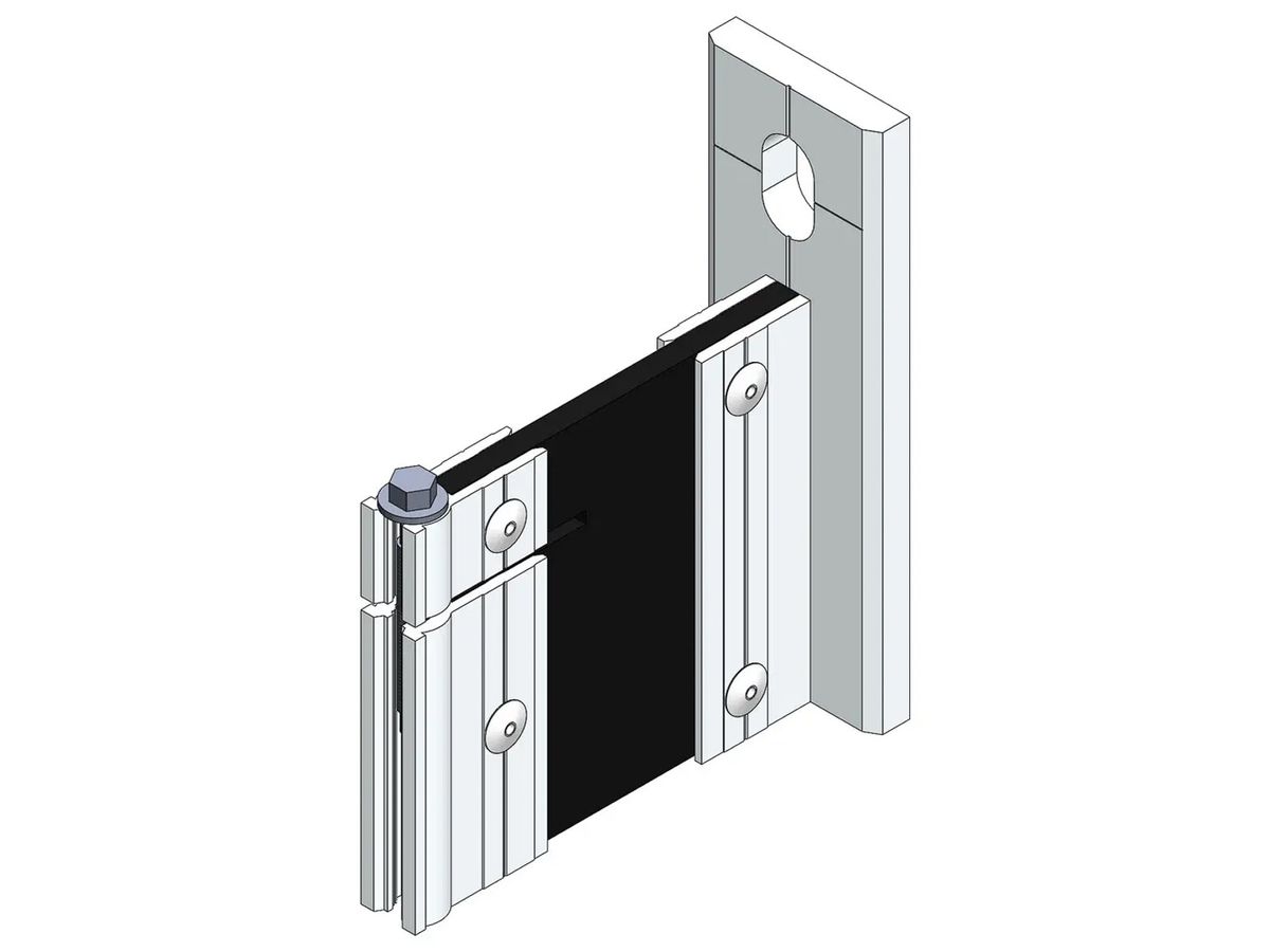 Fassade Montagezubehör Ecolite Thermo H-Konsole m-801LI-o