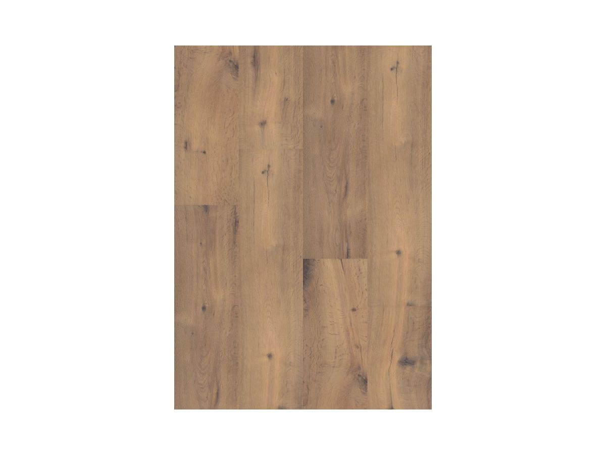 Design Korkboden Corelan Klebefliese Chalet Eiche Strukturiert glatte Kante HotCoating Lack