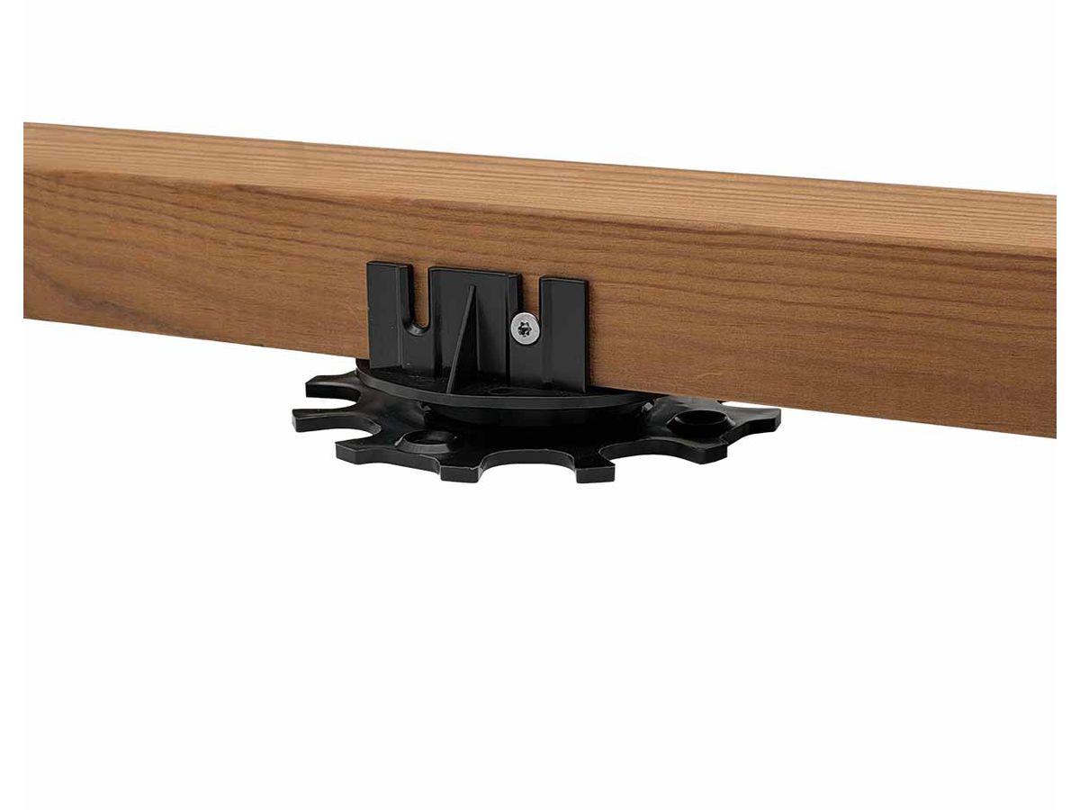 Terrassen Stelzlager MICRO Standard Höhenverstellung 15-22 mm