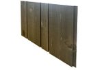 Fassade Schalung QUALIWOOD Fichte heimisch N1 Vario Grau Sichtseite sägerauh Kanten gerundet N+K
