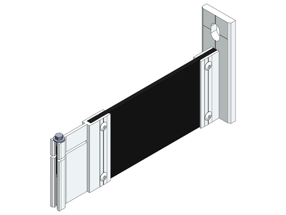 Fassaden Montagezubehör Ecolite® Thermo H-Konsole k-80-1LL-o