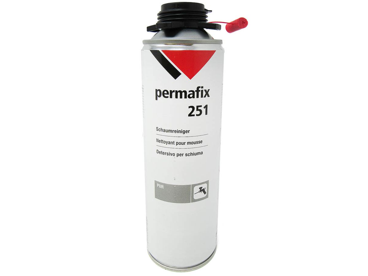 Schaumreiniger PUR Permafix 251 transparent Permapack Dose à 500ml Artikel 220352