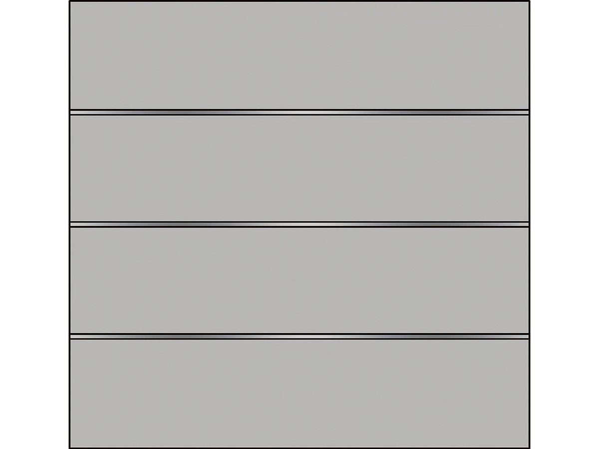 Terrassen Sichtschutz Elevato Element Typ 1 HPL lichtgrau