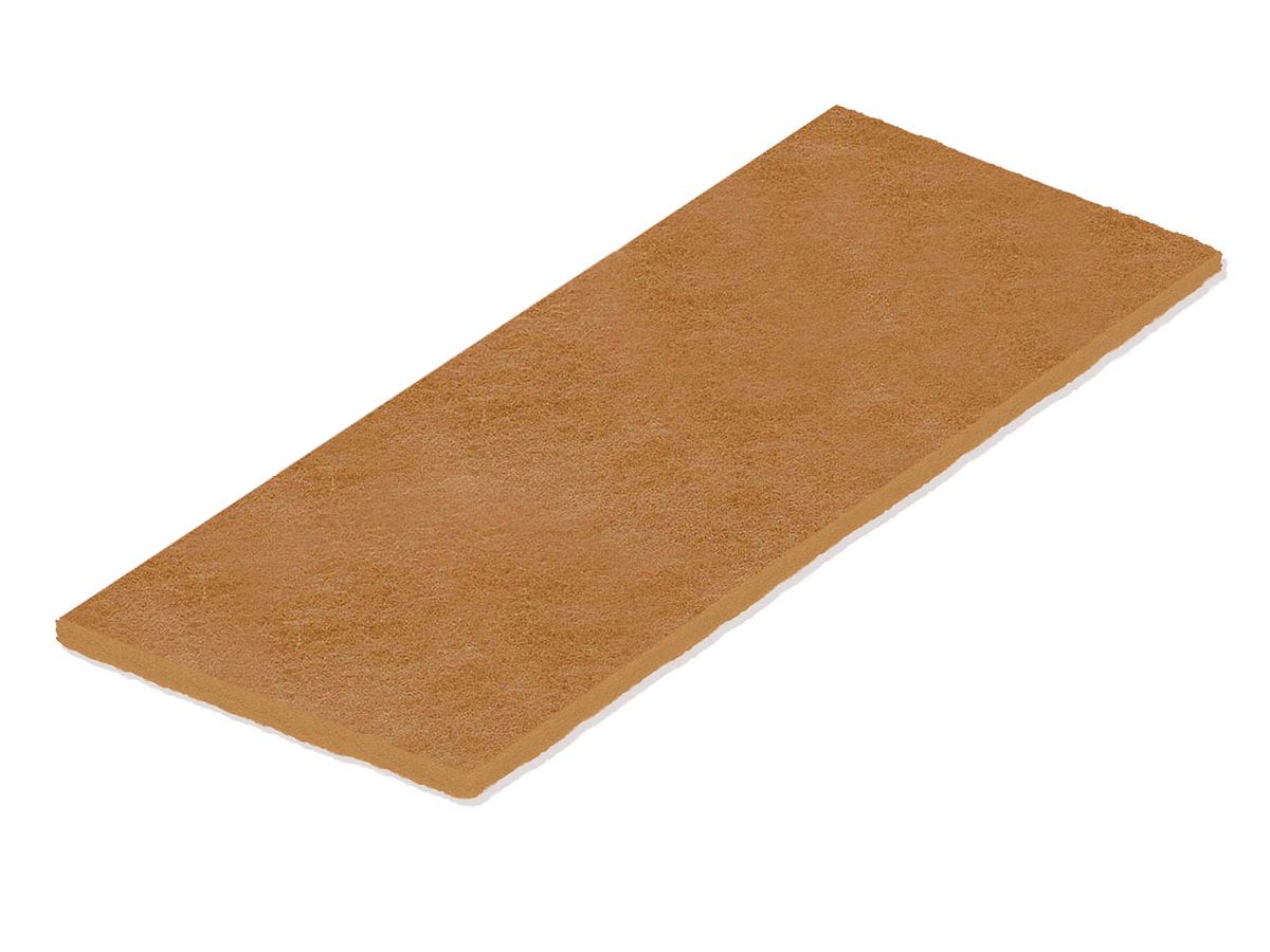 QUALIWOOD Vorpolierpad beige 250 x 115 mm  zum Einpolieren von QUALIWOOD Holzbodenöl "Care & Shield"