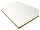 Fassadenplatte Rockpanel Colors Standard RAL 9010 Reinweiss Durable RF1