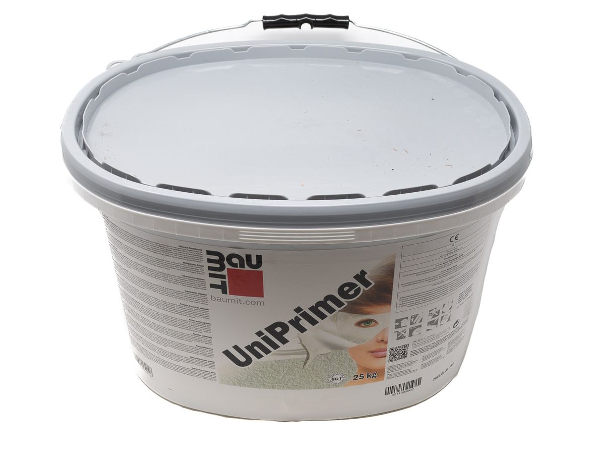 Voranstrich aussen UniPrimer Gebinde à 25kg Verbrauch ca. 0.20-0.40 kg/m2