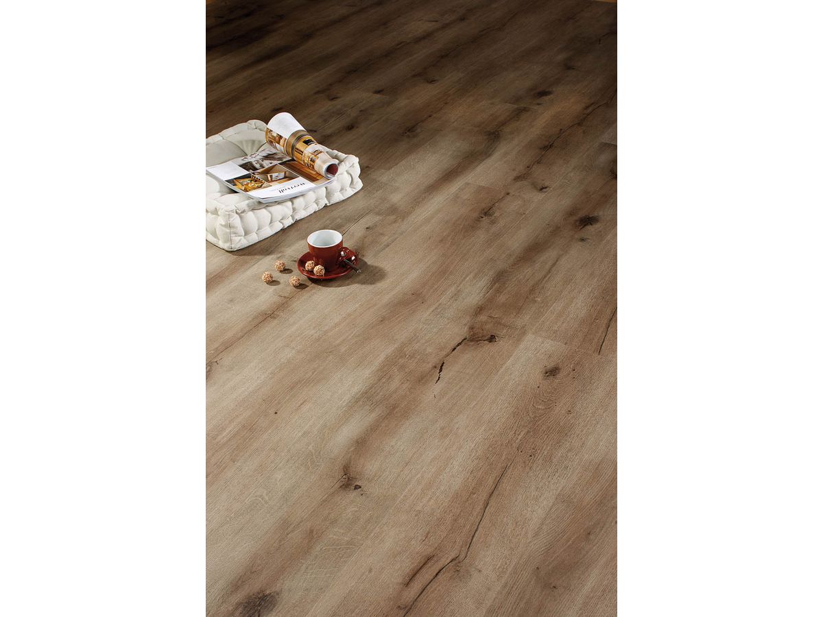 Vinyl Vinylan Plus Object HDF Klick Eiche Vastra Microfase