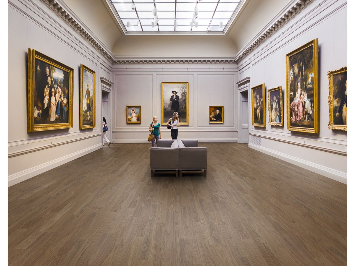 Kährs Life Collection Nussbaum 169 braun City 4-seitig Microfase Keramik Mattlack