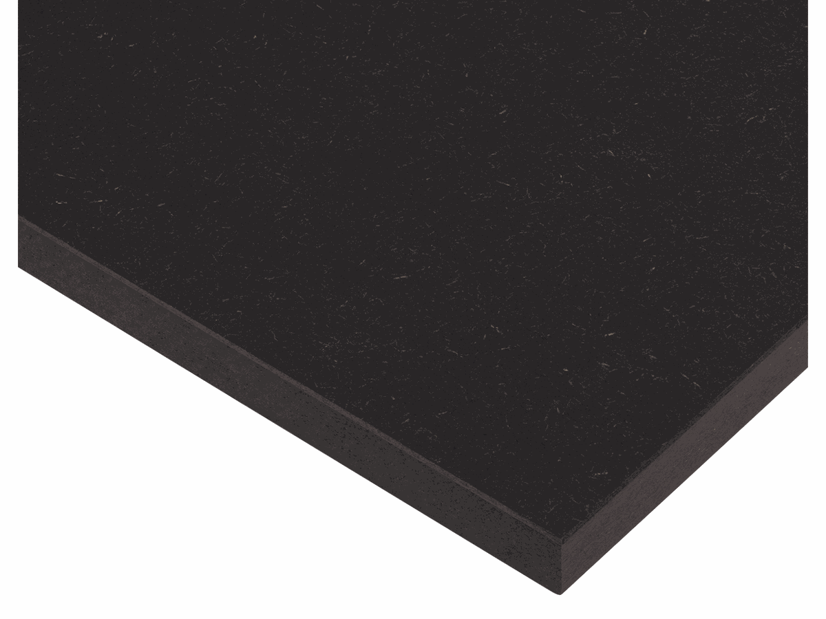 Kompakt Faserplatte Corepel Pure XDF Black schwarz eingefärbt roh SwissKrono E1-D2020