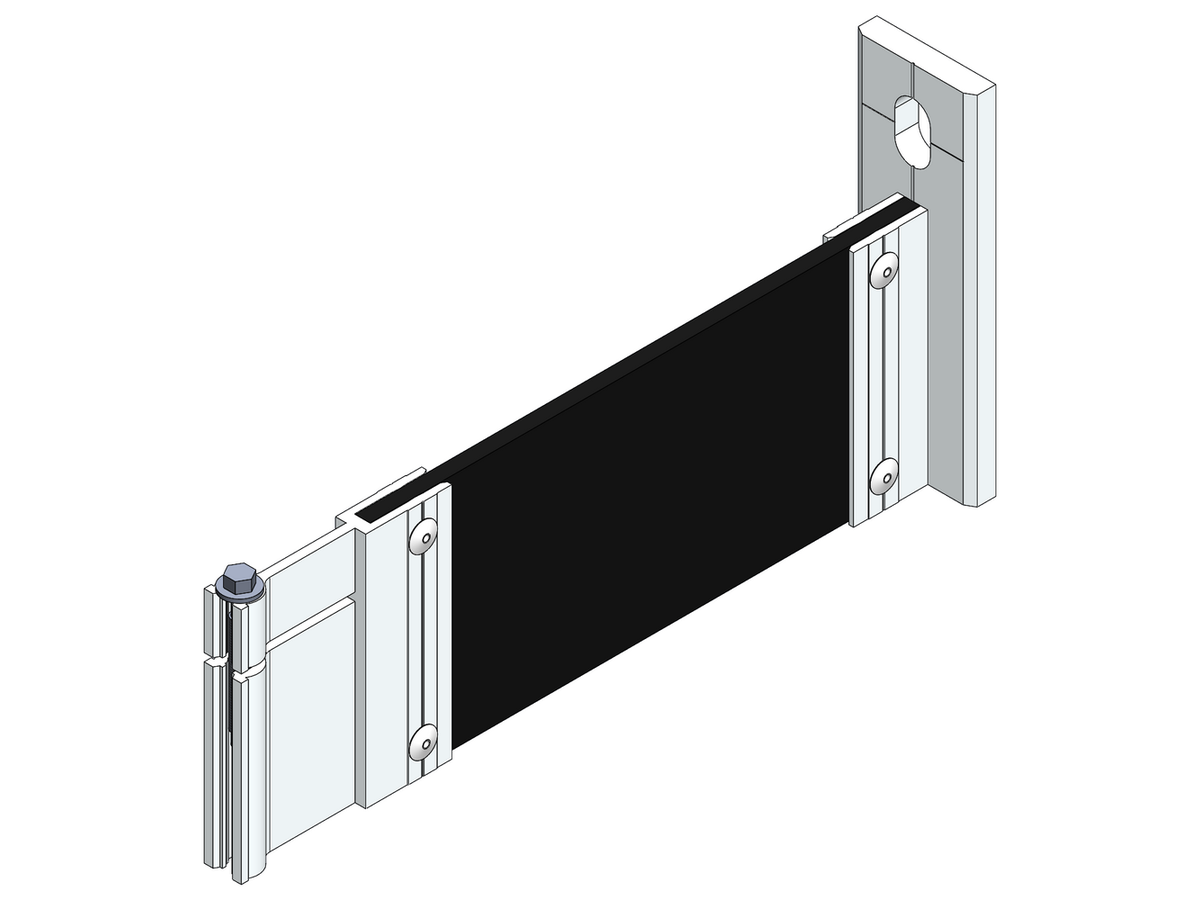 Fassaden Montagezubehör Ecolite® Thermo H-Konsole k-80-1LL-o