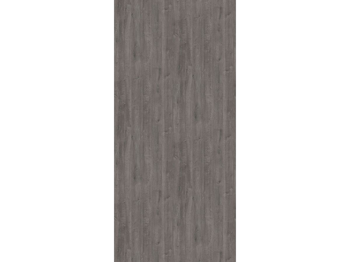 Spanplatte beschichtet Eurodekor H1313 Whiteriver Eiche graubraun ST10 Deepskin Rough Egger P2 E1E05 Aufbau Einblatt