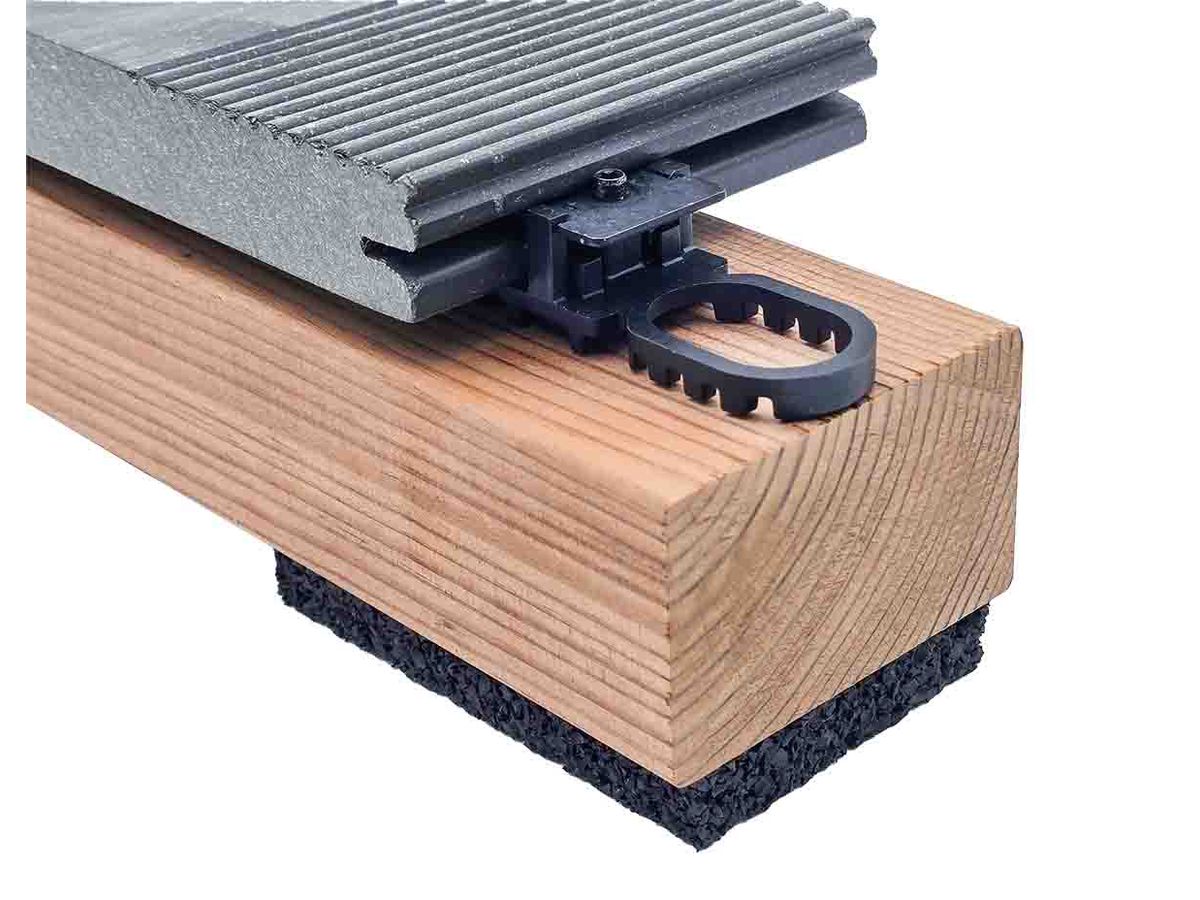 K-Clip für Alu-UK mit Bohrschraube A4 4.2 x 33 mm