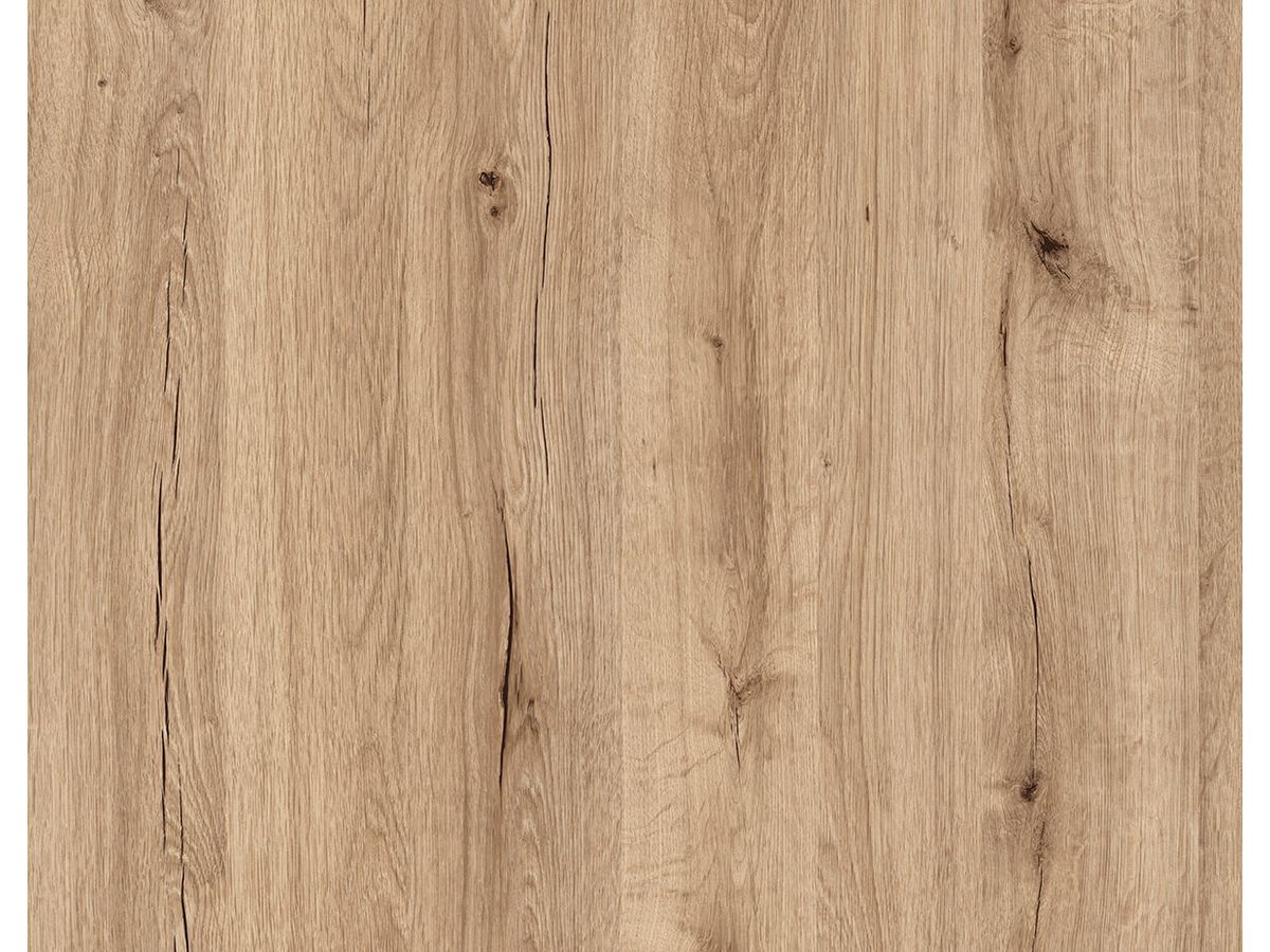 Spanplatte beschichtet SwissDecor Holz D20551 Grace Oak Gold OV OneVision SwissKrono P2 E1-D2020 Aufbau Einblatt