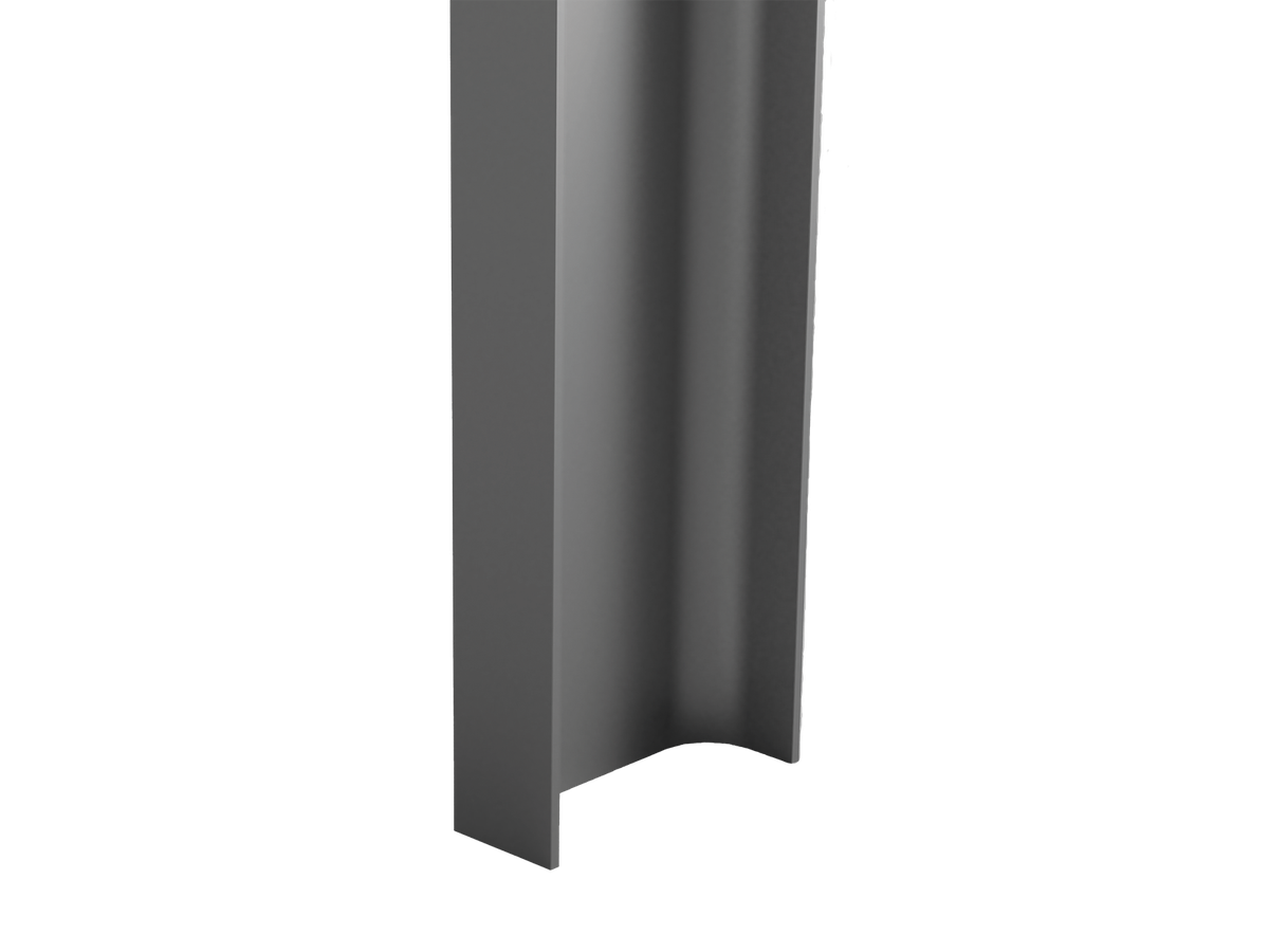 Griffmulde U-Form Vertios alu natureloxiert Axossa® Griffmulden-System