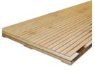 Akustikplatte Admonter Acoustics Geo 16-16/12 Tanne kgz noblesse braun gekittet roh