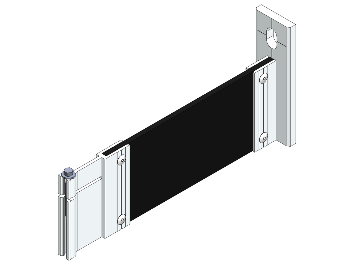 Fassaden Montagezubehör Ecolite® Thermo H-Konsole k-80-1LL-o