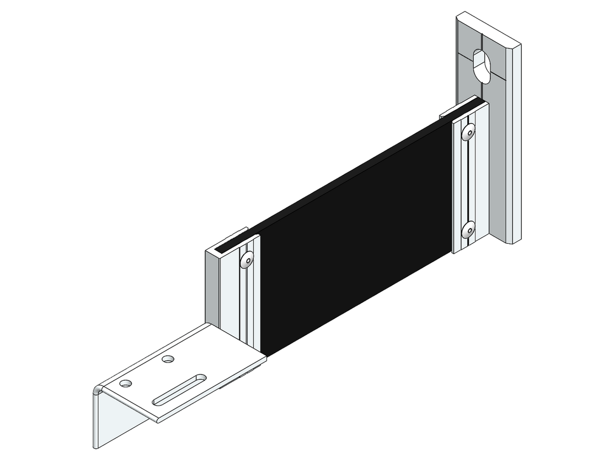Fassaden Montagezubehör Ecolite® Thermo H-Konsole Au-80-1LL-o