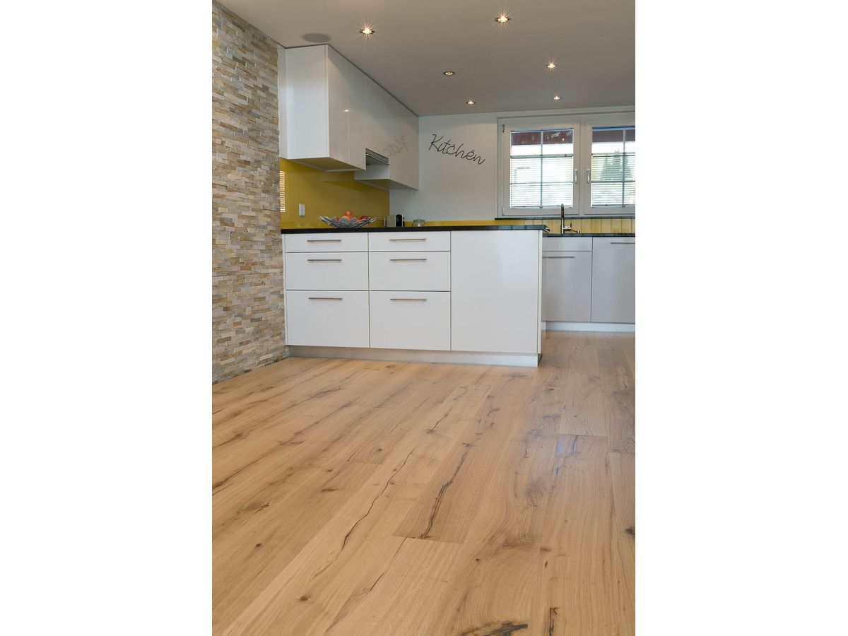 Kährs Tradition Standard Collection Eiche 139.8 Rohholzoptik Country+ gebürstet Microfase Naturöl