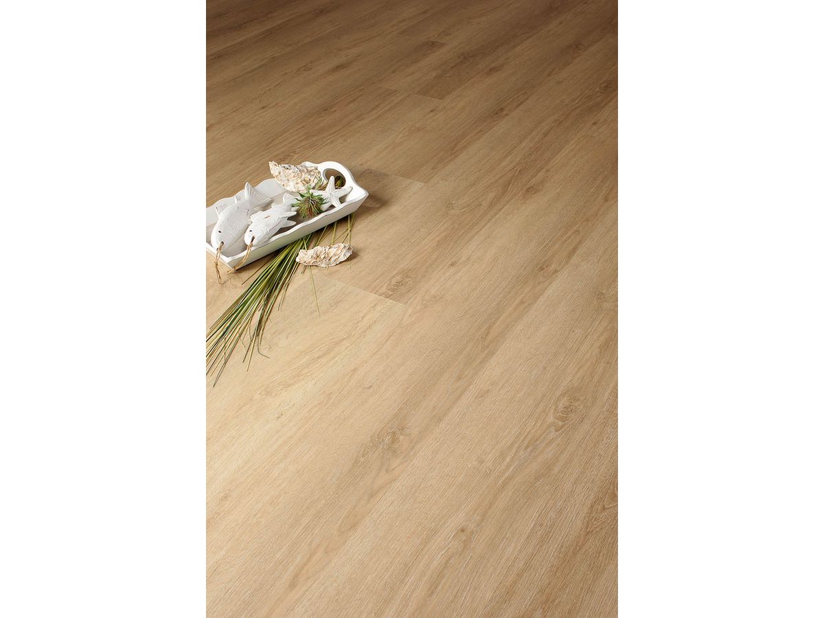 Vinyl Vinylan Object HDF Klick Natureiche gebleicht Strukturiert