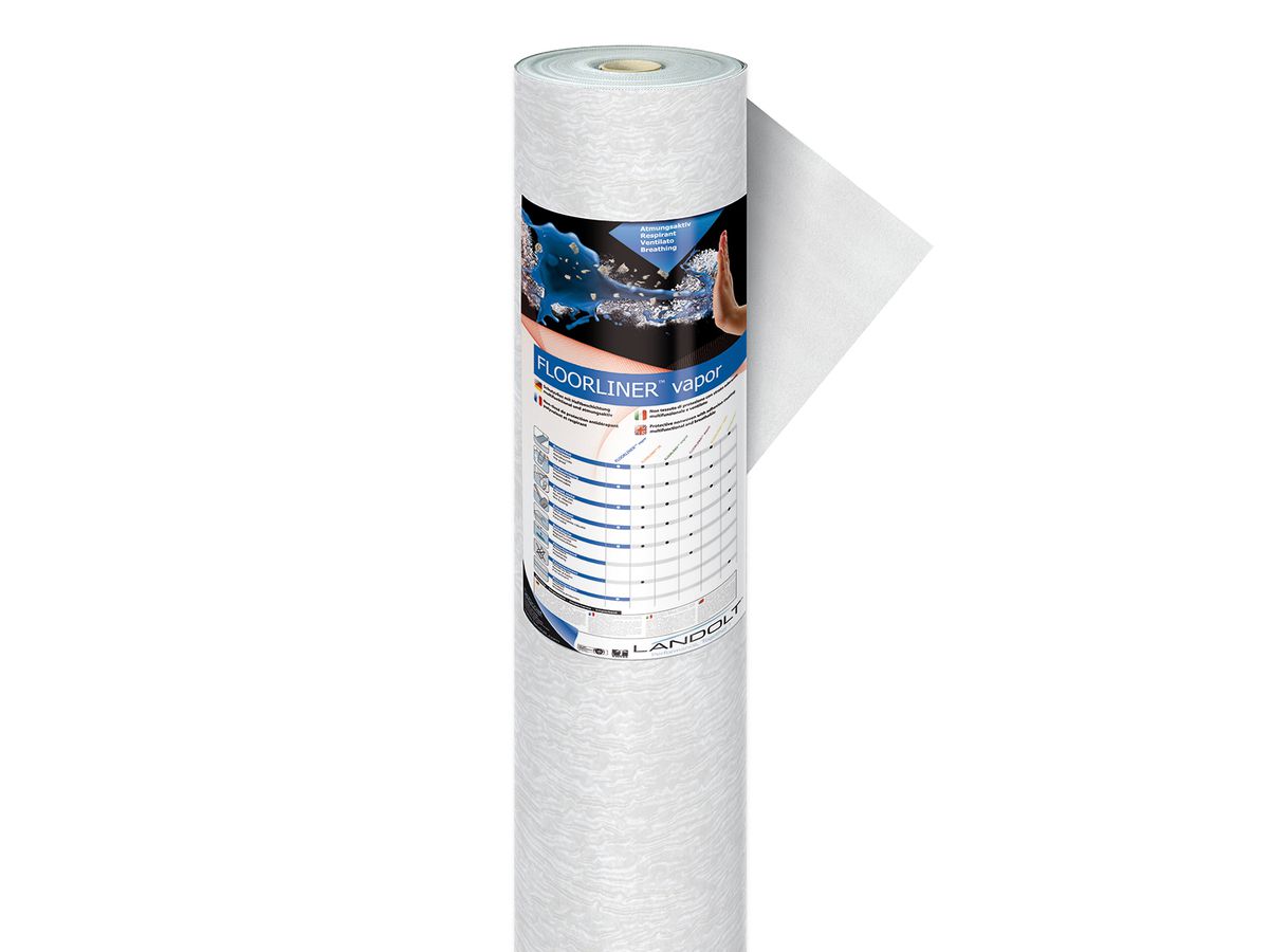 Schutzvlies Landolt Floorliner™ vapor weiss