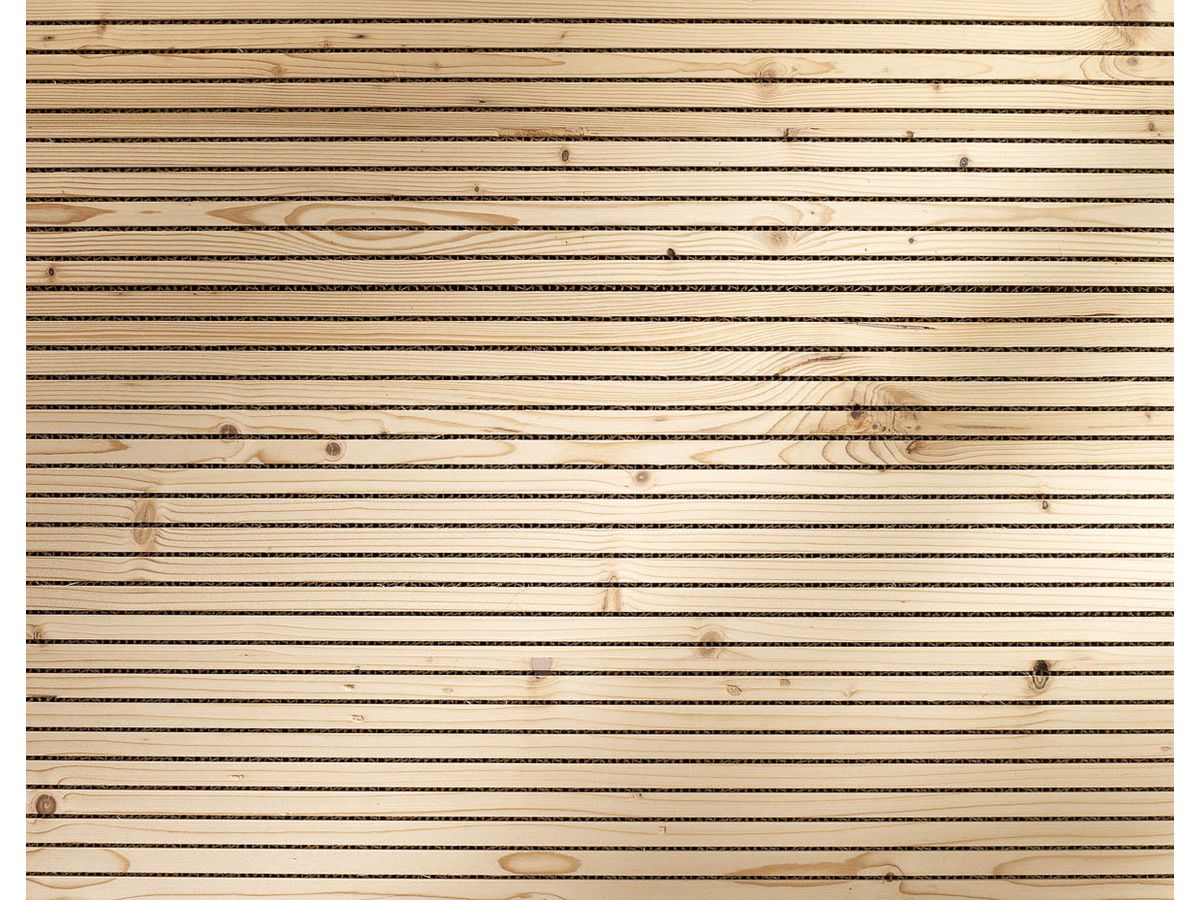 Abschlussprofil Admonter Akustikplatte Acoustics Premium Fichte Basic aus Holz natur geölt