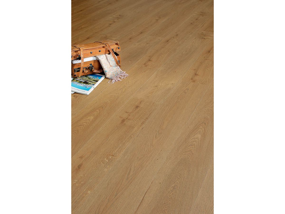 Vinyl Vinylan Plus Object Klebefliese Natureiche Billund Synchronprägung Microfase
