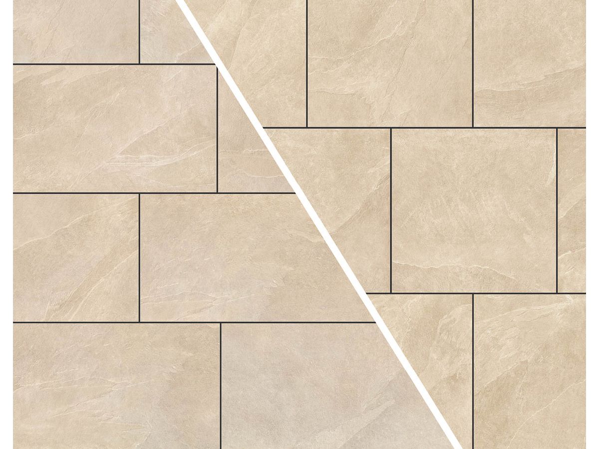 Terrassenplatte Keramik Ardesia Beige