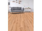 Design Korkboden Corelan Klebefliese Eiche Savanne Strukturiert glatte Kante HotCoating Lack