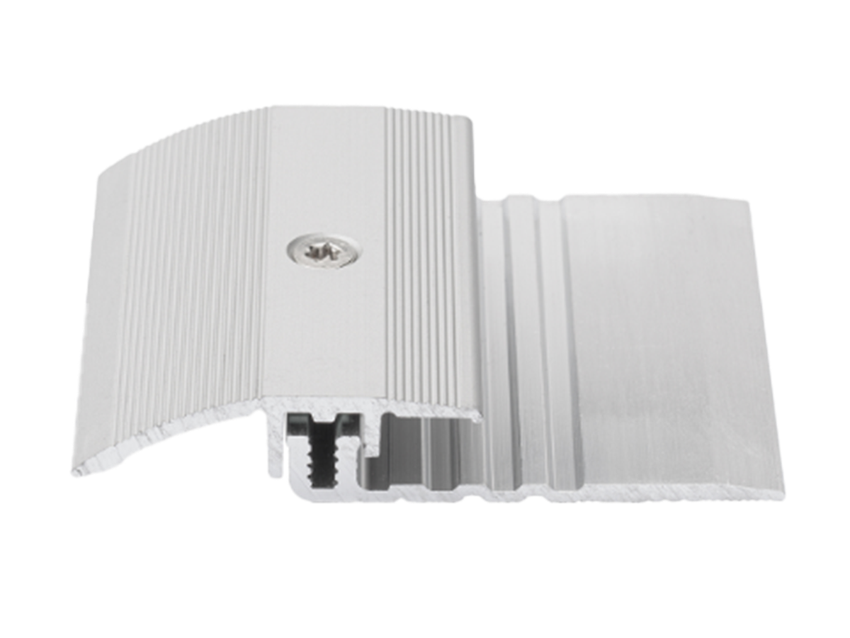 Anpassungsprofil PPS silber eloxiert für Aufbauhöhen 4-9.5mm