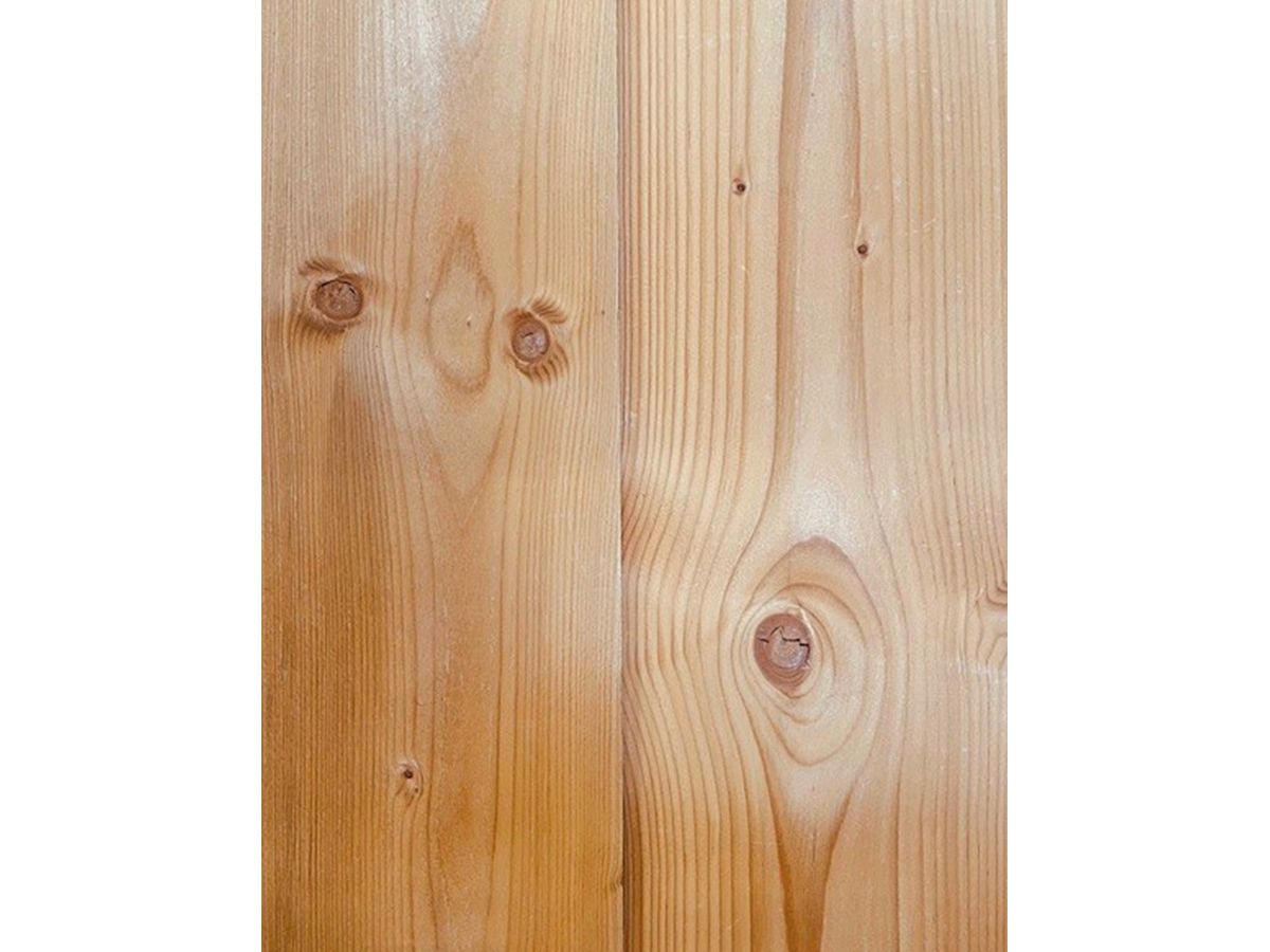 Klotzbretter Fichte gedämpft astig ofentrocken