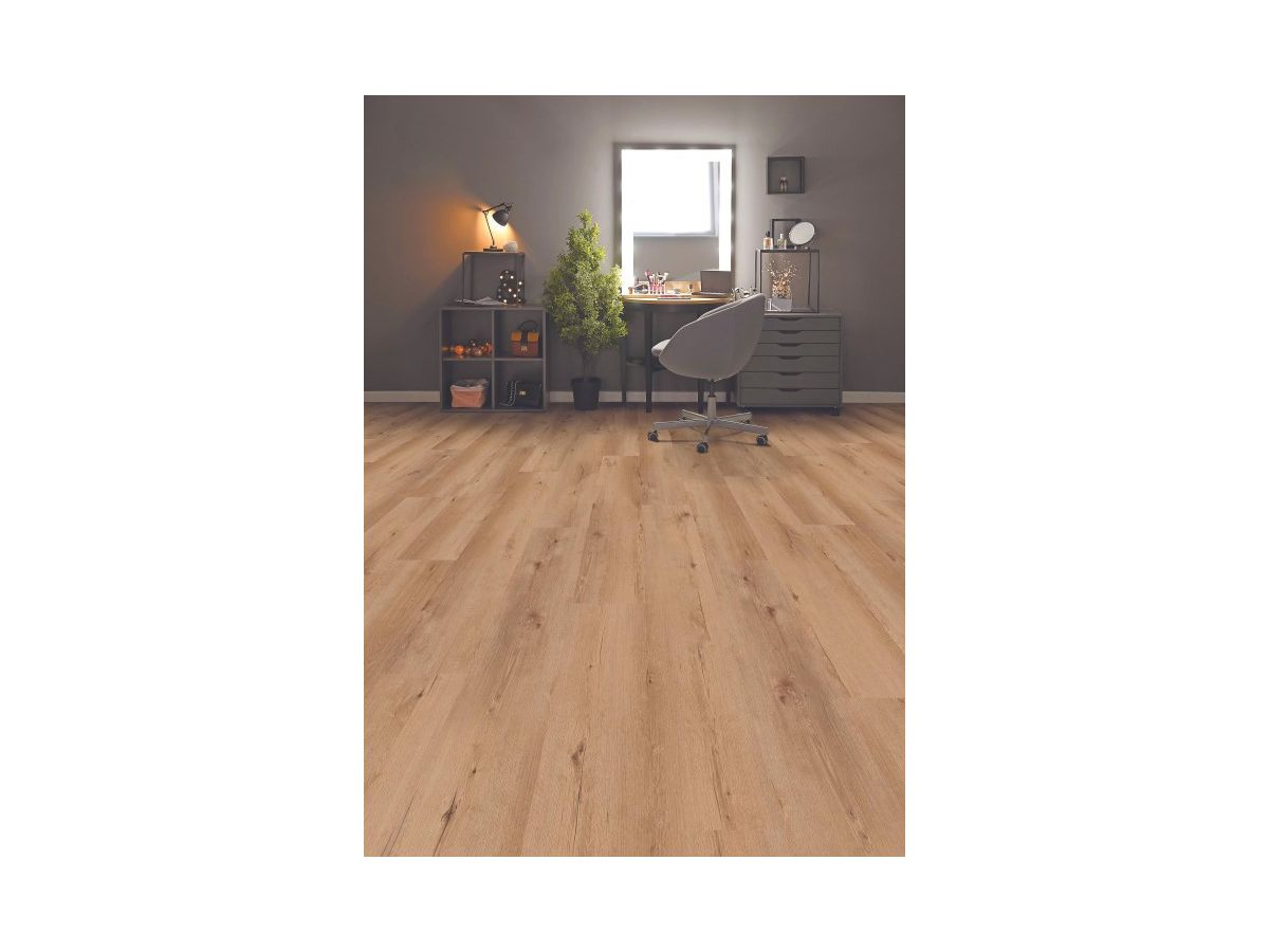 Designboden Naturalan HDF Klick Oak Rockhampton S-Microfase HotCoating Lack