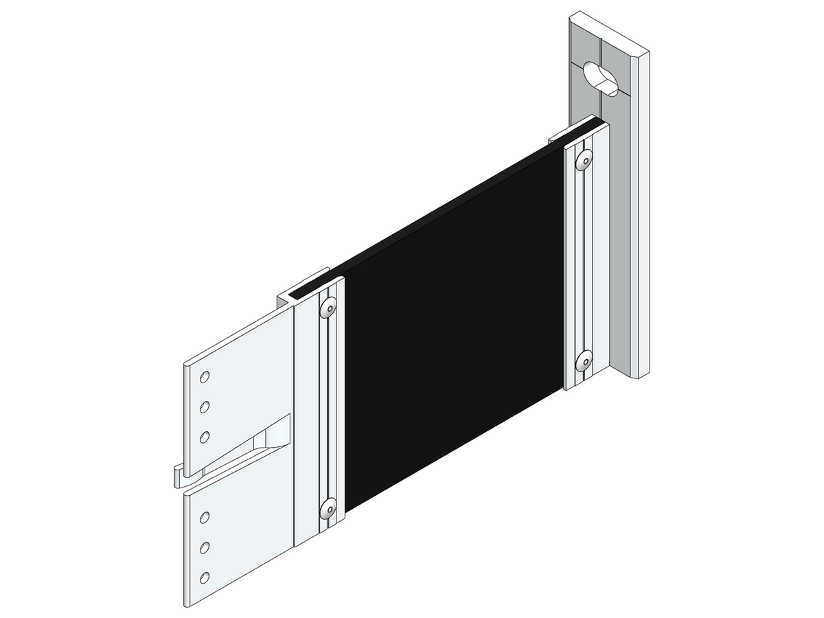 Fassaden Montagezubehör Ecolite® Thermo H-Konsole k-GP-80-1LL-z