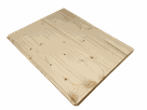 Massivholz Verlegeplatte 3-Schicht Fichte B/C- C-=offen Dold EPIcea SWP3 E1 Feinschliff K150 4-s N+F leichte Fase DM2500x290mm